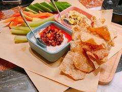 锅巴开心果酱和奶酪辣椒酱-La Maison 夜来香(进贤路店)