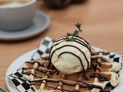 雪糕球华夫饼-echoes coffee回响咖啡(红山店)