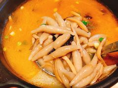 蘑菇汤莜面鱼鱼-西贝(无锡万象城店)