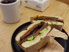 玉林尼亚烟熏牛胸贝果BrisketBagel-Bagel Camp爵士贝果店