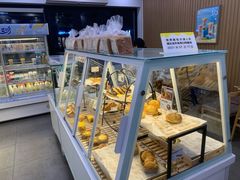 面包甜点陈列柜-一鸣真鲜奶吧(景城花园奶吧)