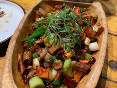 普洱小炒黑山羊-老滇山寨•云南特色菜•地方菜•民族风情歌舞表演(金碧店)