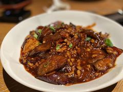 茄子烧年糕-宁波柏悦酒店·钱湖渔港