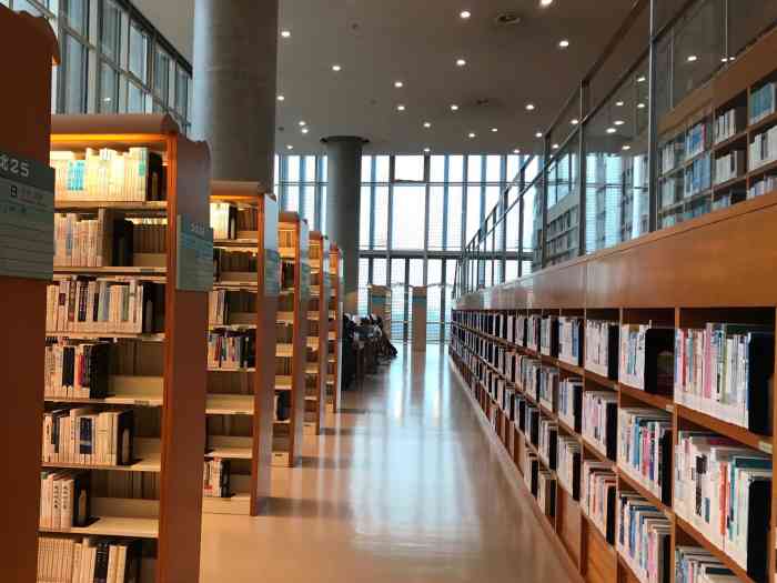 第一次带孩子去浦东图书馆平时都是在家门口附近的图书馆看看借借书