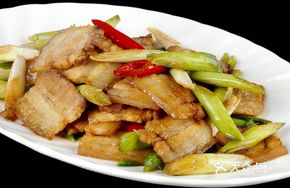 Garlic Stir-fried Pork Belly