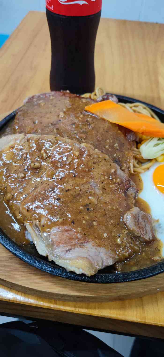 夜火街头牛排(红庙店)-"「t骨牛排」每次都吃他的ο(=·ω =).