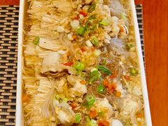 扇贝肉蒸金针菇-秦三驴(云飞街店)