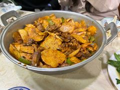 -尕有炕锅烤羊肉