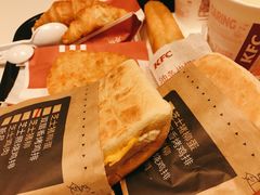 芝士猪柳蛋帕尼尼-肯德基(新市百店)
