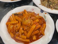 鱼饼炒年糕-桃园中华料理炸酱面(燕儿岛路店)