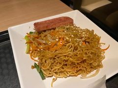 厚切午餐肉+姜葱酱油捞面-大家乐(佛山普君店)