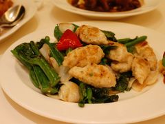 芥兰百合炒鱼滑-利苑酒家(宜安广场店)