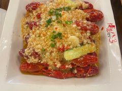 蒜蓉小龙虾（大份）-海岛八号龙虾烧烤田鸡(蓝天路总店)