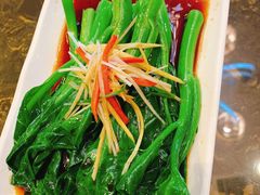 白灼芥兰-小城粥道·海胆鲜虾粥(解放广场店)