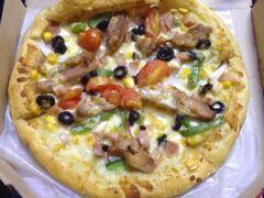 豪华奶油鸡肉披萨-达美乐比萨(东建路店)