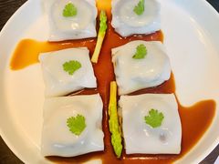 香茜皮蛋带子肠粉-宝丽轩中餐厅BAOLIXUAN