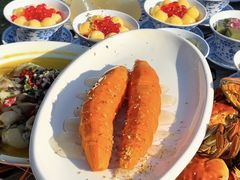 -七的湖·晚芳亭·阳澄湖农家菜·大闸蟹(莲花岛店)