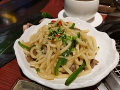 什锦牛肉炒乌冬-赤坂亭 M9和牛烧肉(水街店)