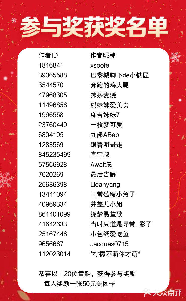 【已开奖】红遍京城的美食！🔥 晒美食赢100元美团卡啦！📷