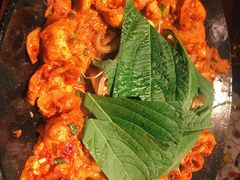 铁板章鱼五花肉-春熙台韩国料理·章鱼肥牛(西丽店)