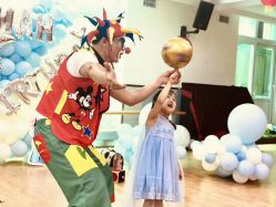 -宝宝百日宴周岁生日派对气球布置策划