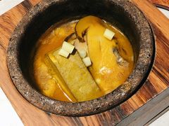 羊肚菌烧黑豆腐-无味舒食(思南公馆店)
