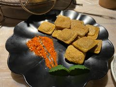 石屏包浆豆腐-冰冰龙虾·江湖菜·花园江景餐厅