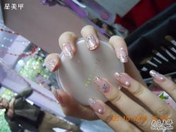 1甜美系-星美甲