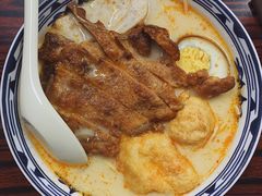煎猪扒喇沙-華叔茶記