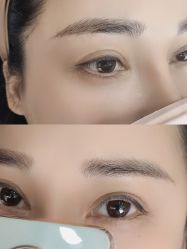 -西施无菌半永久纹绣眉眼影唇轻增发纹发际线