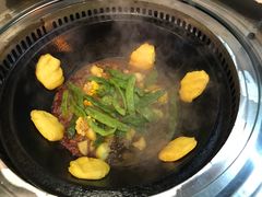 排骨炖豆角锅-炮爷东北铁锅炖(棠安路店)