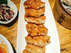 山药中芹煎虾饼-颐和•海鲜砂锅粥•啫啫煲(奥林匹克广场店)