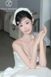 -桃子造型婚纱礼服(凤起广场店)