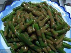 麻酱拌豆角-鲜鱼居饭店