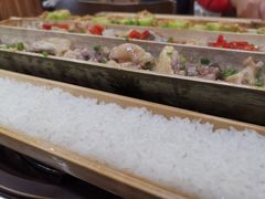 -胡须哥网红竹筒菜
