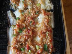 茄子-老东镇啤酒屋海鲜加工·蒸汽海鲜·海鲜烧烤(台东店)