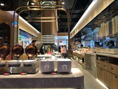 自助取餐区-比格比萨自助(宝山日月光店)