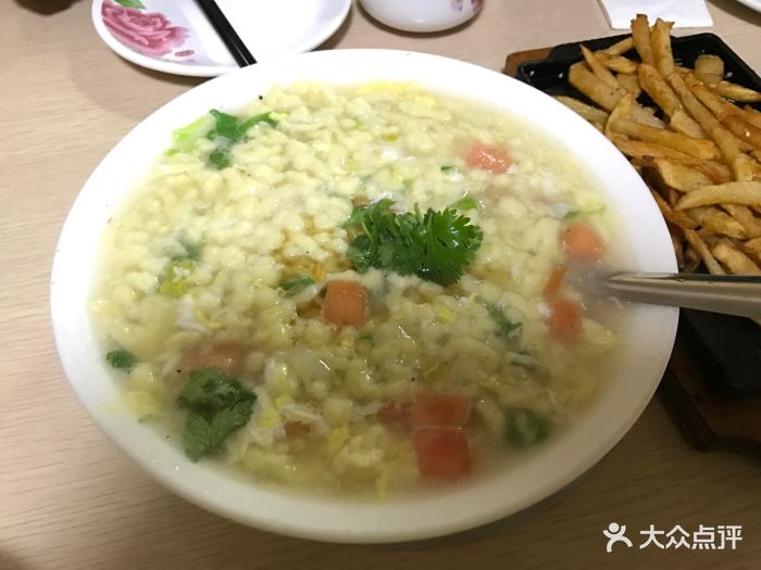 许老大泥炉烧烤·夜宵(直营一店)疙瘩汤图片 - 第3张