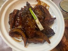 精品葱烧海参-丰泽园饭店