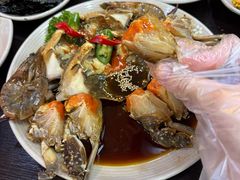 -咸草酱蟹