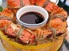 -七的湖·晚芳亭·阳澄湖农家菜·大闸蟹(莲花岛店)