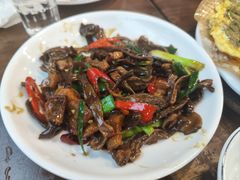 小炒鹿茸菇-斯丹姜母鸭·古法干香(涂门街总店)