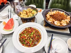 小炒黄牛肉-牡丹宴·正宗洛阳菜·水席(国家牡丹园店)