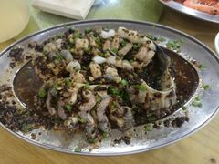 豉汁蒸盤龍鱔-红月湾海鲜饭店•沙滩海景(双月湾店)