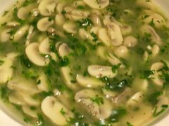 荠菜烩蘑菇-三林本帮馆(中林街店)