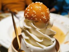 糖油粑粑冰淇淋-渔语鱼新川菜Bistro(万象天地店)