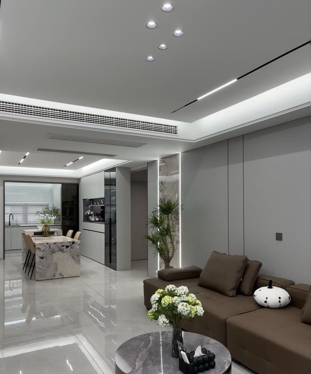 100平米现代轻奢风格高级感满满#装修 #装修设计灵感库 #同城装修的