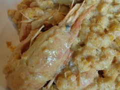 咸蛋黄焗金钱虾-庆江南江南菜(琴湖溪里花园城店)