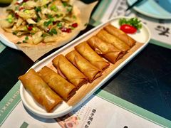 香酥地菜春卷-在莲野·湖北民间菜·头牌松滋鸡(光谷步行街店)