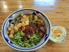 -长青菠菜面·烧烤